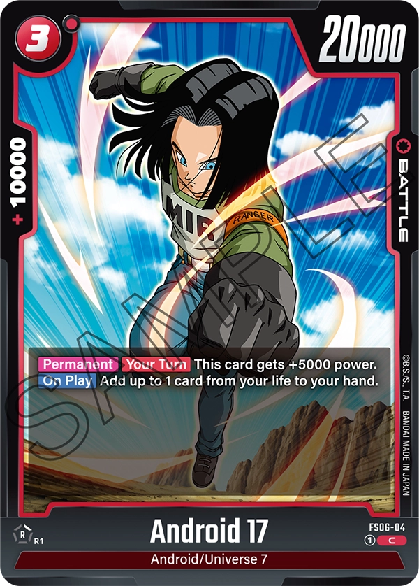 Android 17 #04 — STARTER DECK -SON GOKU(MINI)- [FS06]