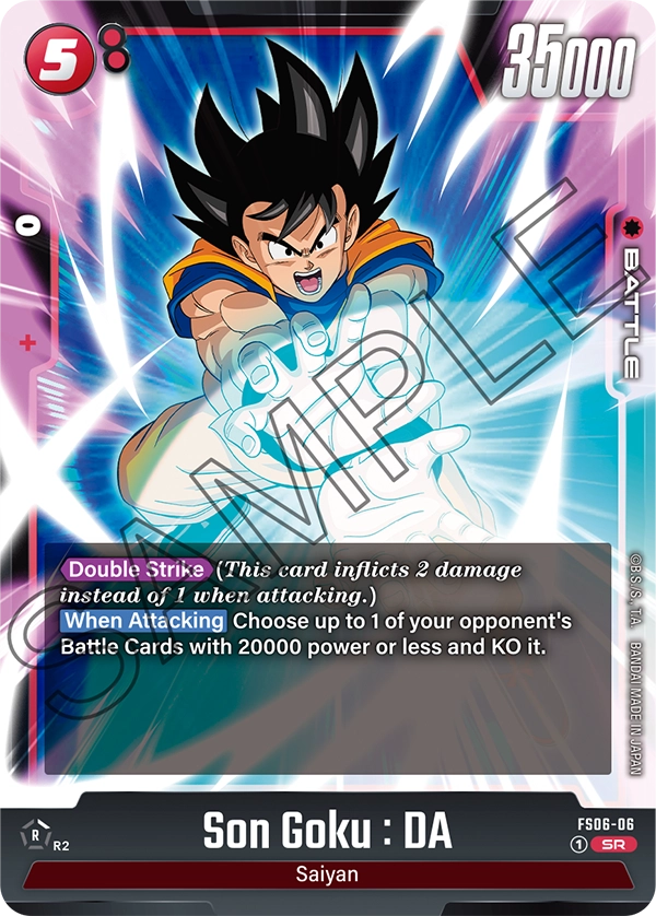 Son Goku : DA #06 — STARTER DECK -SON GOKU(MINI)- [FS06]