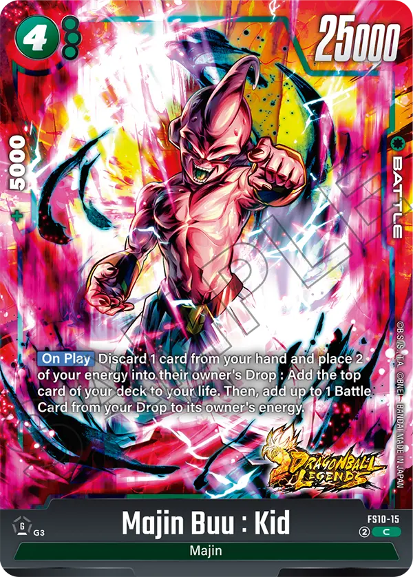 Majin Buu : Kid — STARTER DECK EX GIBLET [FS10]