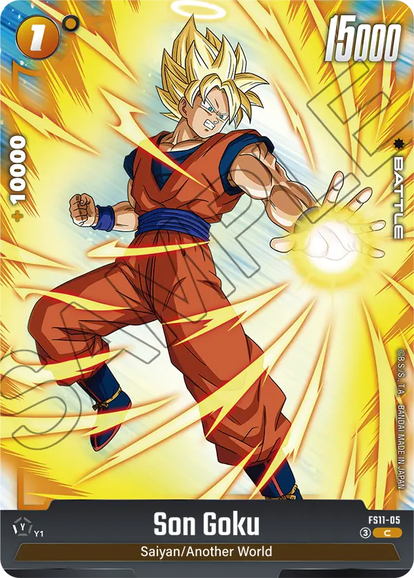 Son Goku #05 — STARTER DECK EX THE PHASE OF EVOLUTION [FS11]