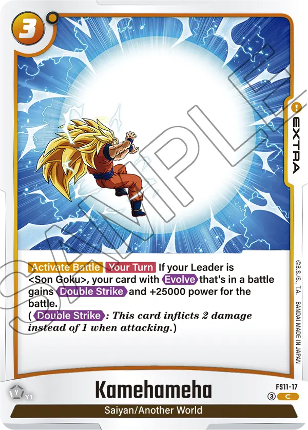 Kamehameha — STARTER DECK EX THE PHASE OF EVOLUTION [FS11]