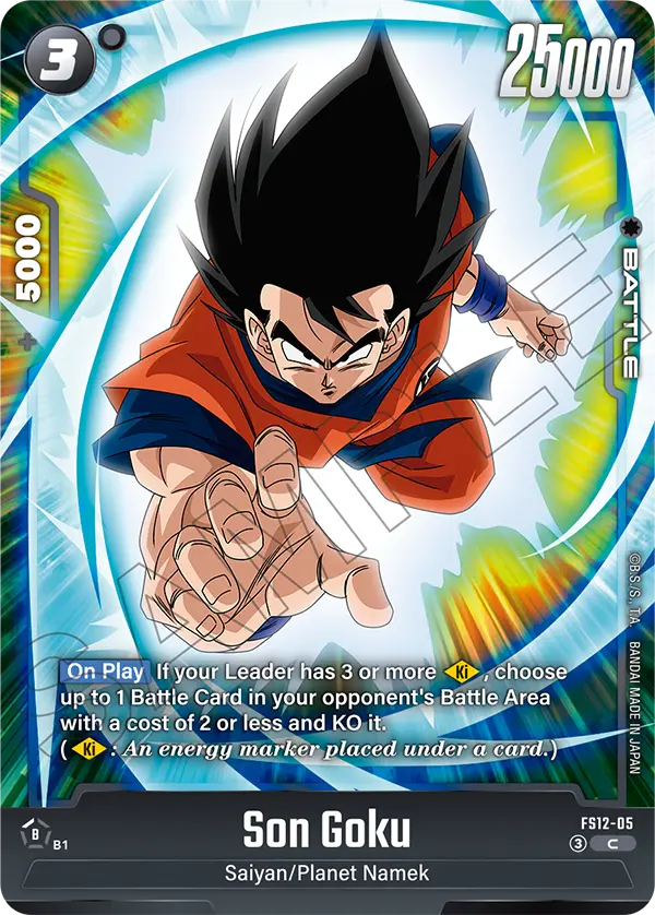 Son Goku #05 — STARTER DECK EX THE BEAT OF KI [FS12]