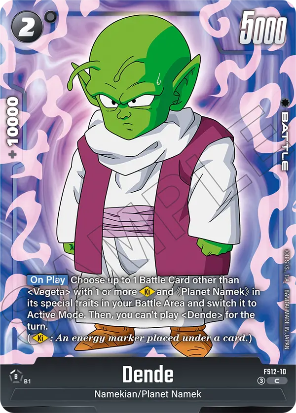Dende — STARTER DECK EX THE BEAT OF KI [FS12]