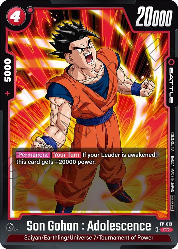 Son Gohan : Adolescence PR 013