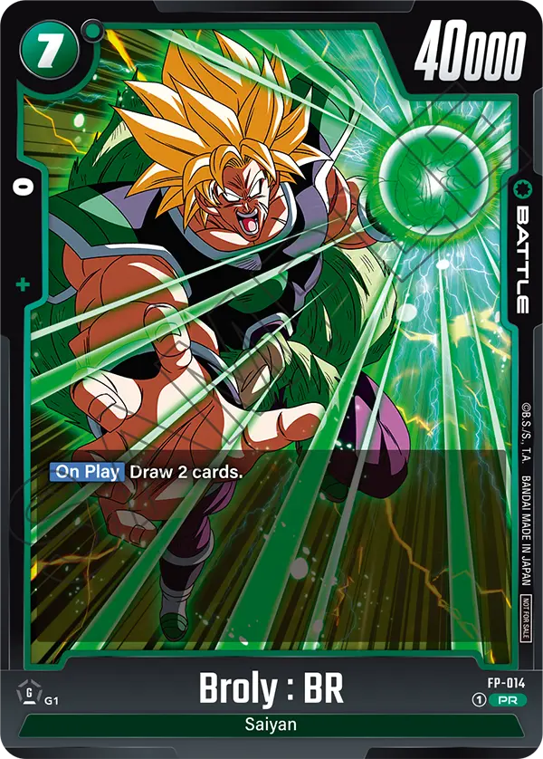 Broly : BR — Promotion Card