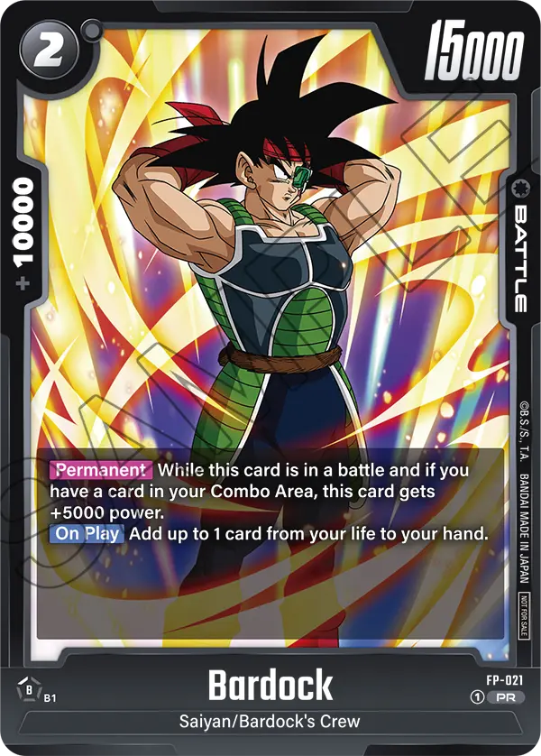 Bardock — Promotion Card