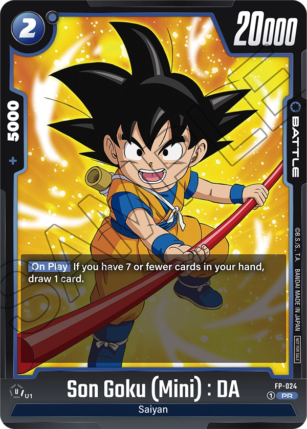 Son Goku (Mini) : DA — Promotion Card
