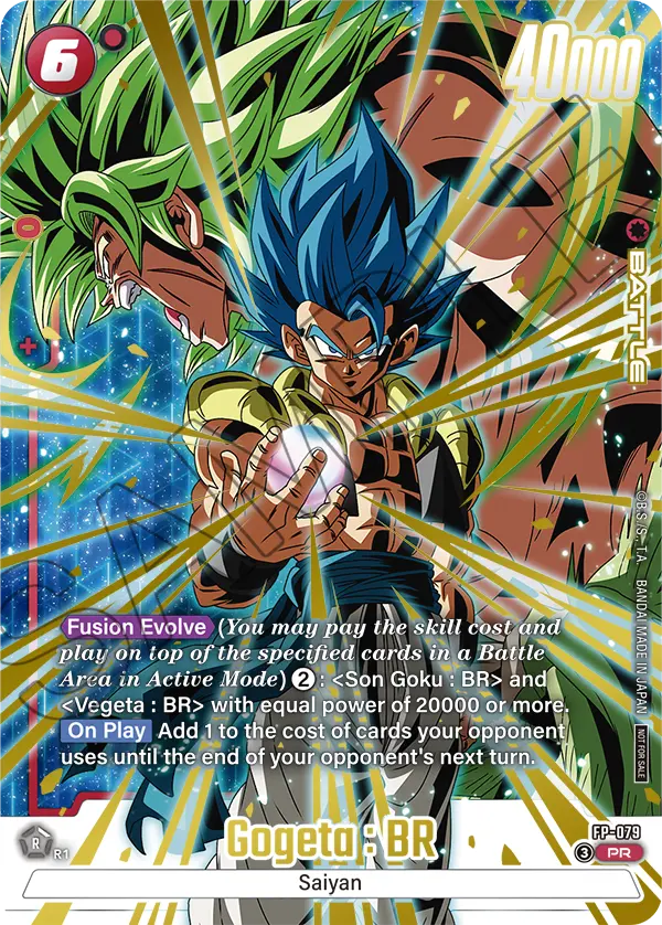 Gogeta : BR — Promotion Card