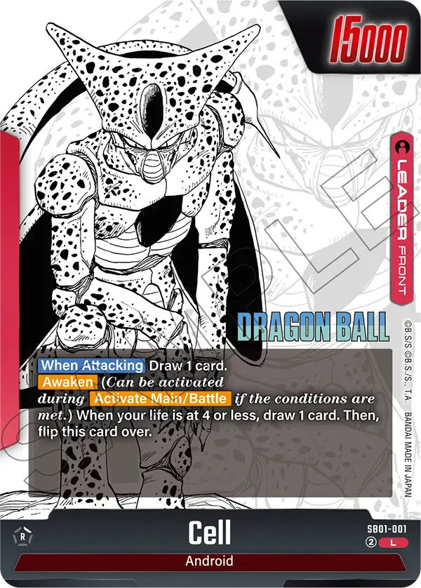 Cell #001 — Manga Booster 01