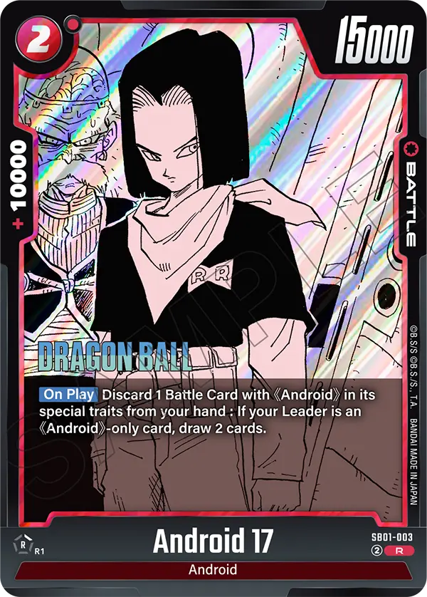 Android 17 — Manga Booster 01