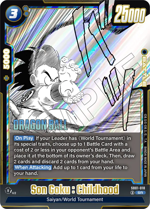 Son Goku : Childhood — Manga Booster 01