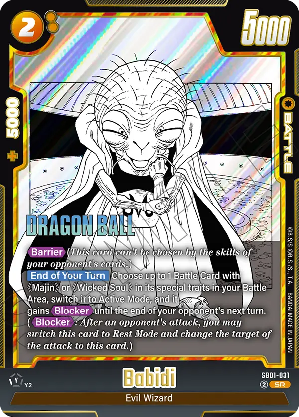Babidi — Manga Booster 01