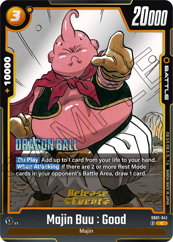 Majin Buu : Good — Manga Booster 01