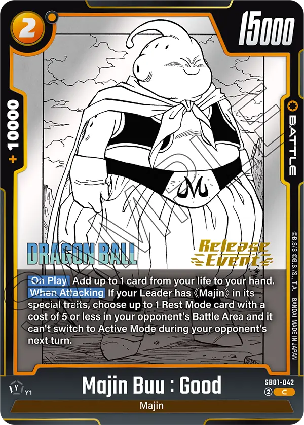 Majin Buu : Good — Manga Booster 01