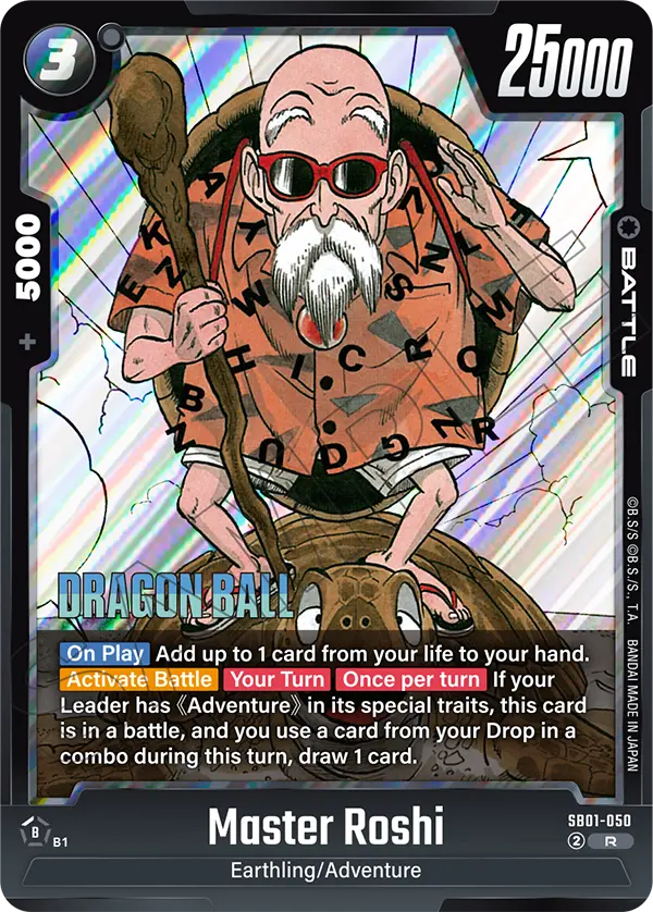 Master Roshi — Manga Booster 01
