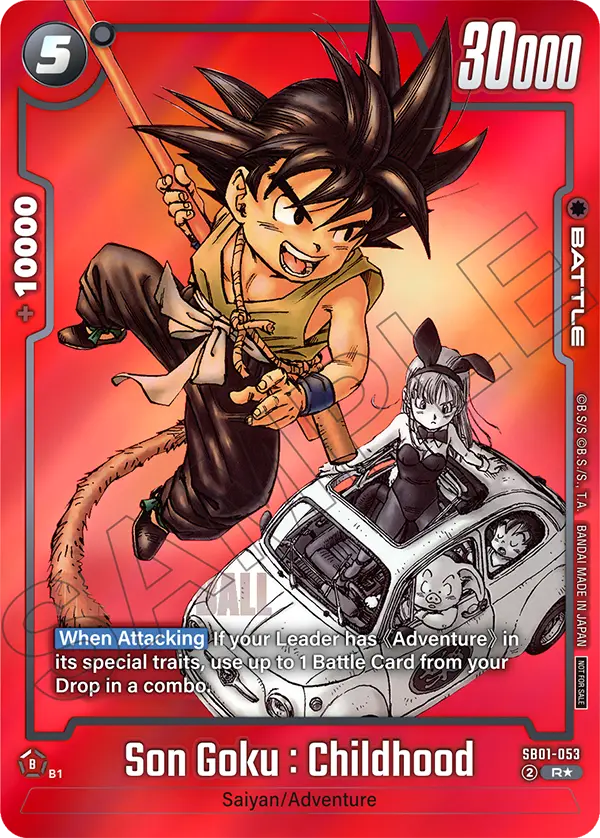 Son Goku : Childhood — Manga Booster 01