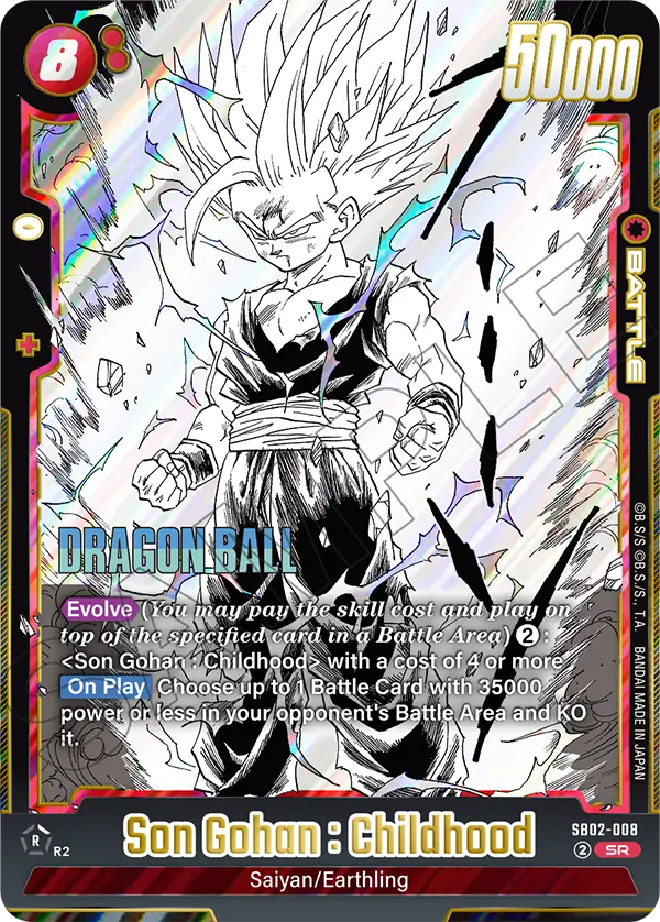 Son Gohan : Childhood — Manga Booster 02