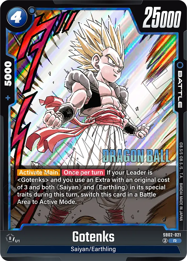 Gotenks — Manga Booster 02