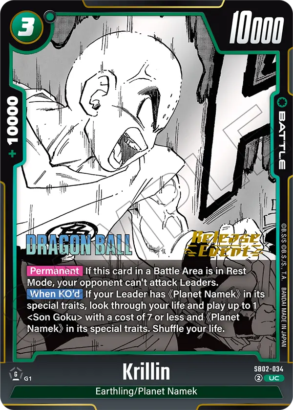 Krillin — Manga Booster 02