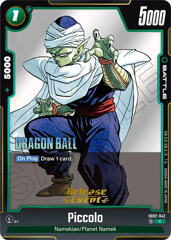 Piccolo — Manga Booster 02