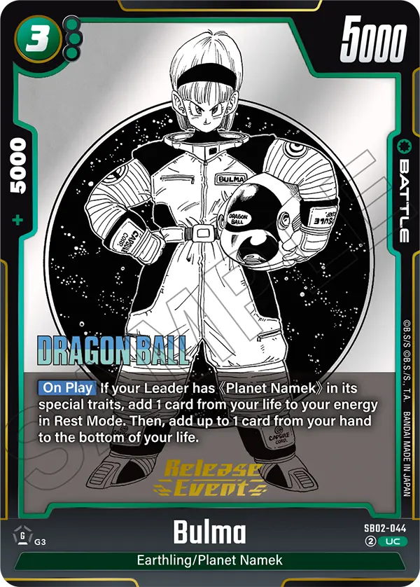 Bulma — Manga Booster 02