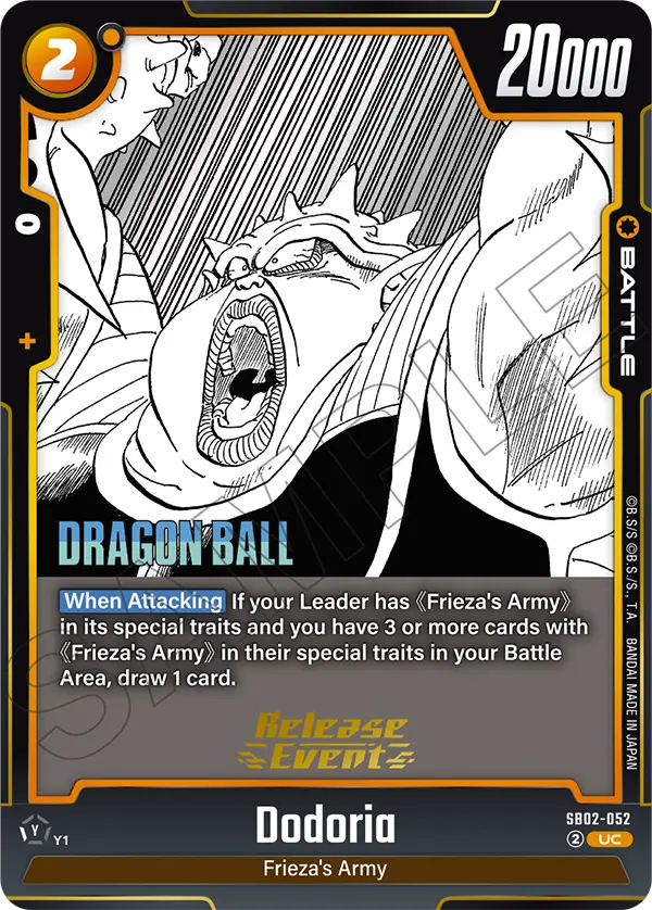 Dodoria — Manga Booster 02
