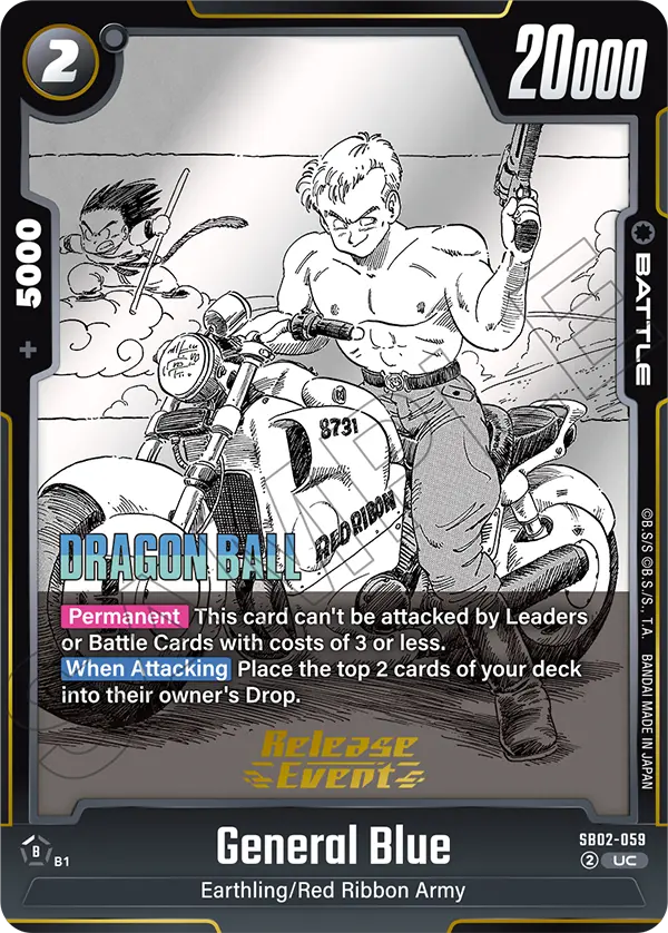 General Blue — Manga Booster 02