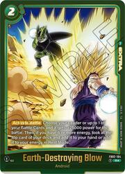 Earth-Destroying Blow — Blazing Aura