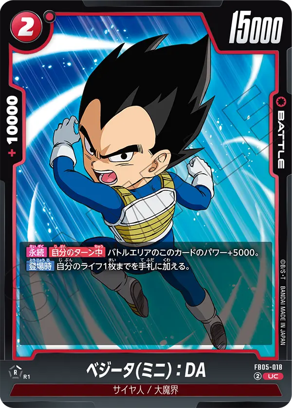 Vegeta (Mini) : DA — New Adventure