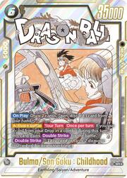 Bulma/Son Goku : Childhood — Manga Booster 01