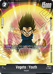 Vegeta : Youth — STARTER DECK -BARDOCK- [FS05]