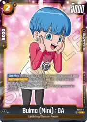 Bulma (Mini) : DA — STARTER DECK -VEGETA(MINI) SUPER SAIYAN 3- [FS08]