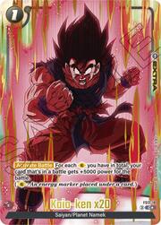 Kaio-ken x20 — STARTER DECK EX THE BEAT OF KI [FS12]
