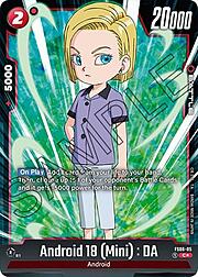 Android 18 (Mini) : DA — STARTER DECK -SON GOKU(MINI)- [FS06]