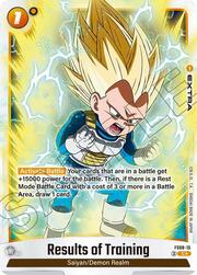 Results of Training — STARTER DECK -VEGETA(MINI) SUPER SAIYAN 3- [FS08]