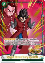 Saiyan Born of Fury and Hate — STARTER DECK EX GIBLET [FS10]
