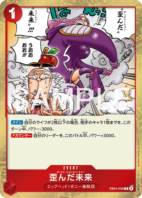 Distorted Future — EGGHEAD CRISIS - EB-04