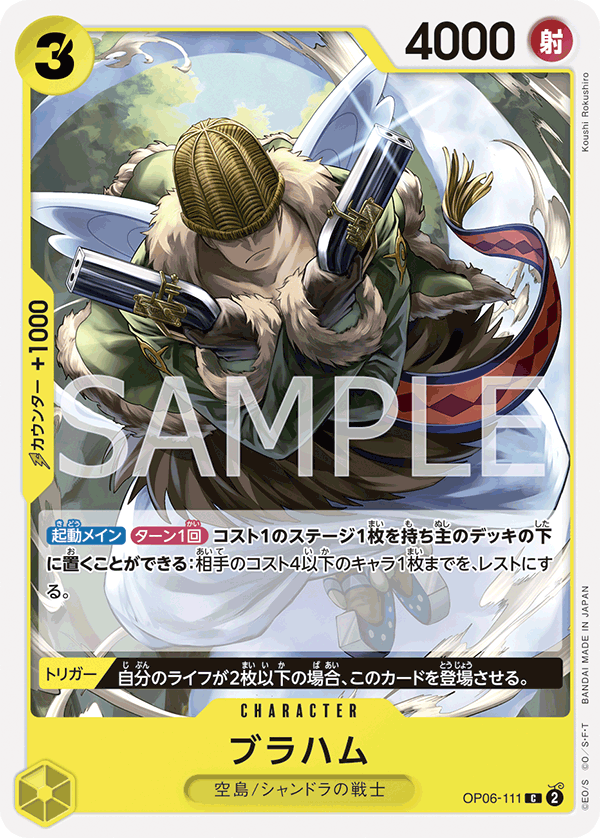 Braham — WINGS OF THE CAPTAIN - OP-06