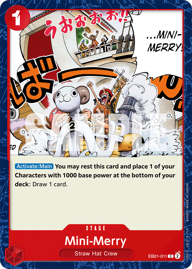 Mini-Merry #EB01-011 — MEMORIAL COLLECTION - EB-01