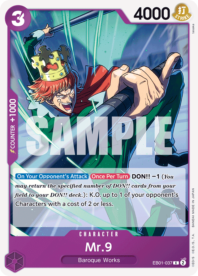 Mr. 9 EB-01 EB01-037