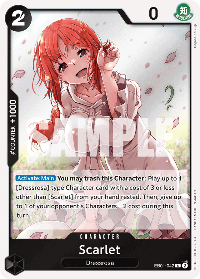 Scarlet — MEMORIAL COLLECTION - EB-01