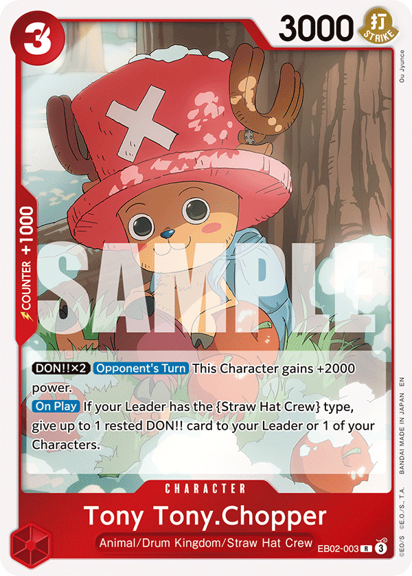 Tony Tony.Chopper #EB02-003 — Anime 25th Collection - EB-02