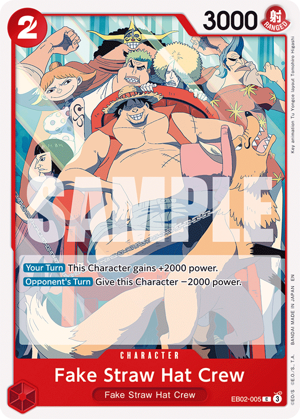Fake Straw Hat Crew EB-02 EB02-005