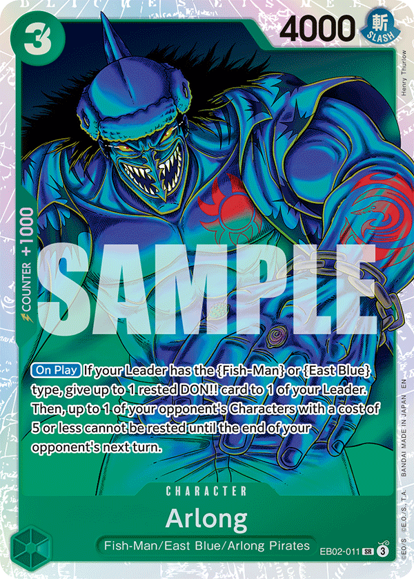 Arlong — Anime 25th Collection - EB-02