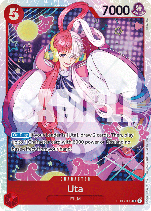 Uta #EB03-003 — ONE PIECE HEROINES EDITION - EB-03