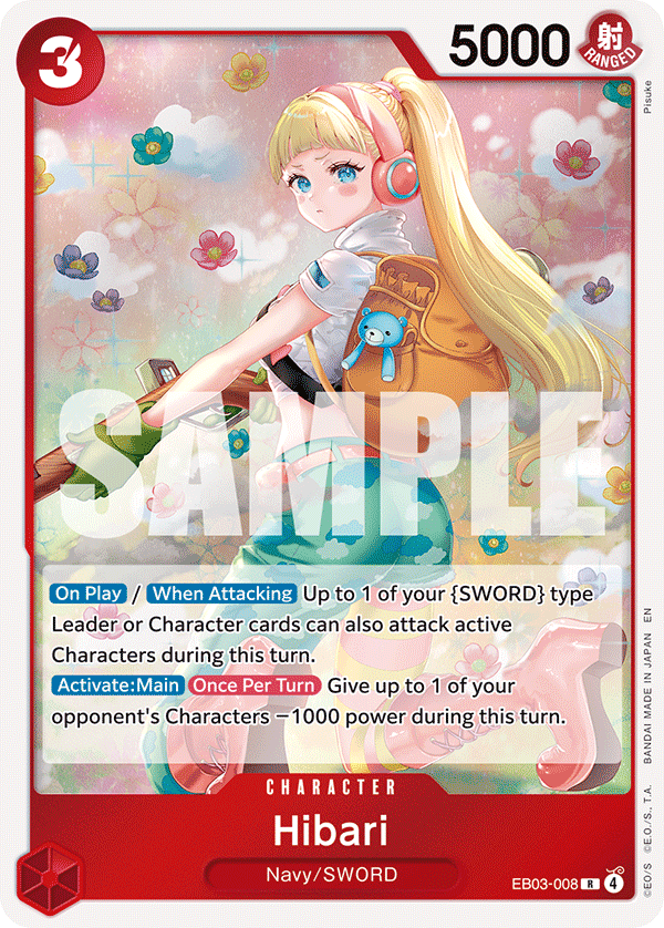 Hibari #EB03-008 — ONE PIECE HEROINES EDITION - EB-03