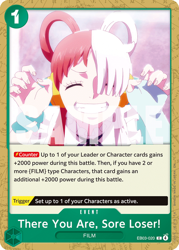 There You Are, Sore Loser! EB-03 EB03-020