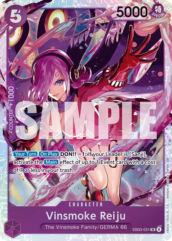 Vinsmoke Reiju — ONE PIECE HEROINES EDITION - EB-03