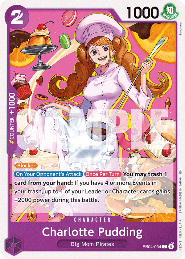 Charlotte Pudding EB-04 EB04-034