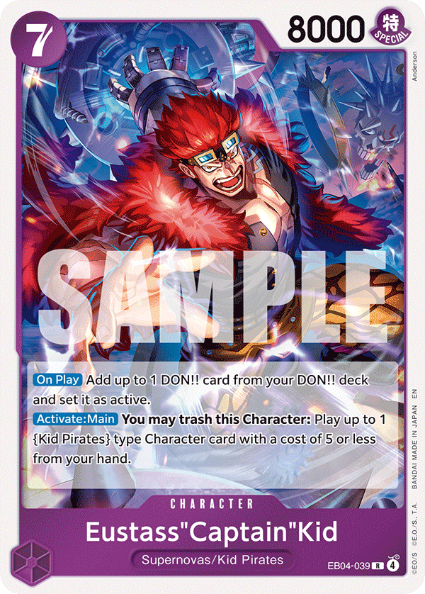 Eustass"Captain"Kid EB-04 EB04-039